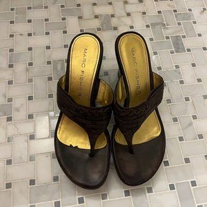 Marc Fisher Wedge Sandals